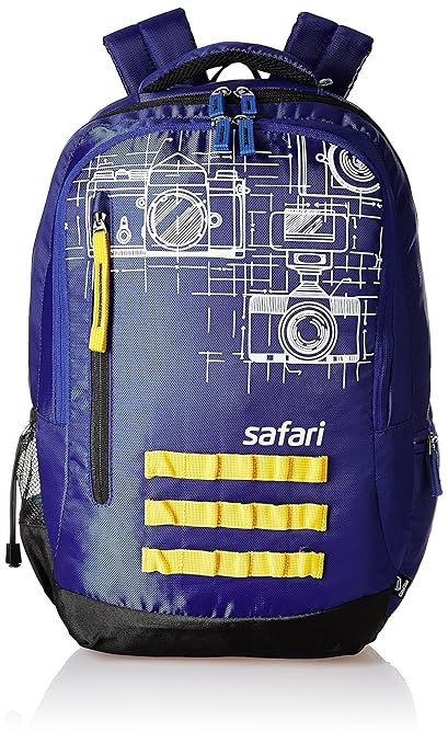 Safari 35 Ltrs Blue Laptop Backpack (Click Blue)