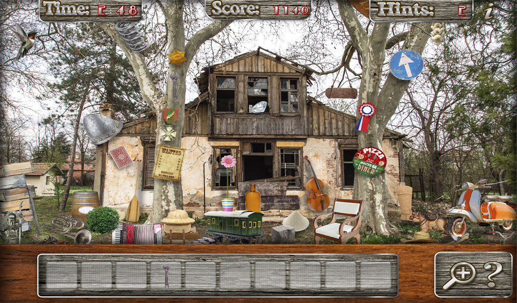 Hidden Objects - Haunted Mystery Towns & Secret Object Seek Find Puzzle Photo Game