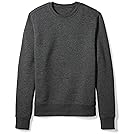 Amazon Essentials Men's Crewneck Fleece Sweatshirt, Charcoal Heather, XX-Large