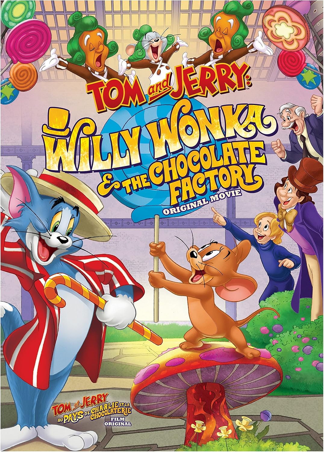 Tom And Jerry Willy Wonka And The Chocolate Factory Bildvd