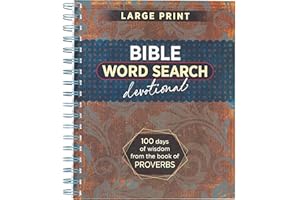 Bible Word Search Devotional: 100 Days of Wisdom from the Book of Proverbs