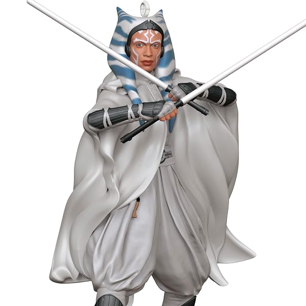 HALLMARK KEEPSAKE CHRISTMAS ORNAMENT, STAR WARS: AHSOKA AHSOKA TANO, GIFTS FOR STAR WARS FANS