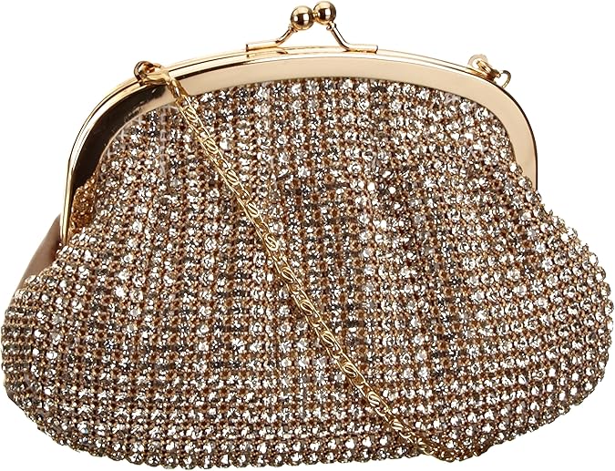 moda in pelle clutch bag