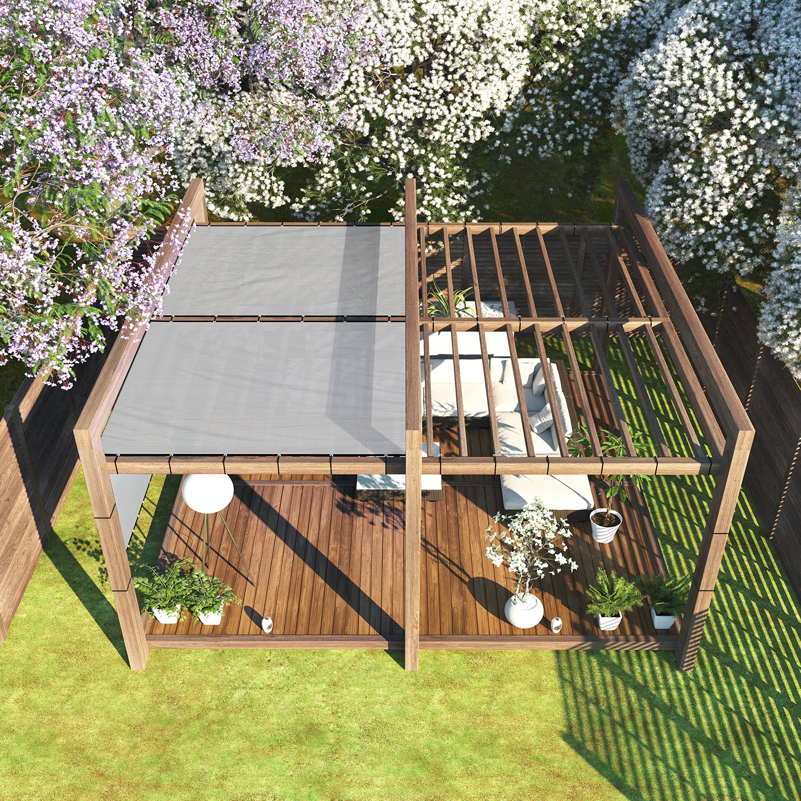 ColourTree Customized Size Fence Screen Privacy