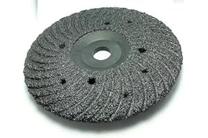 SIGNI S/C Plastic Back Grinding Disc for Granite/Marble/Concrete and Glasses (24 Grit, 7 inch)