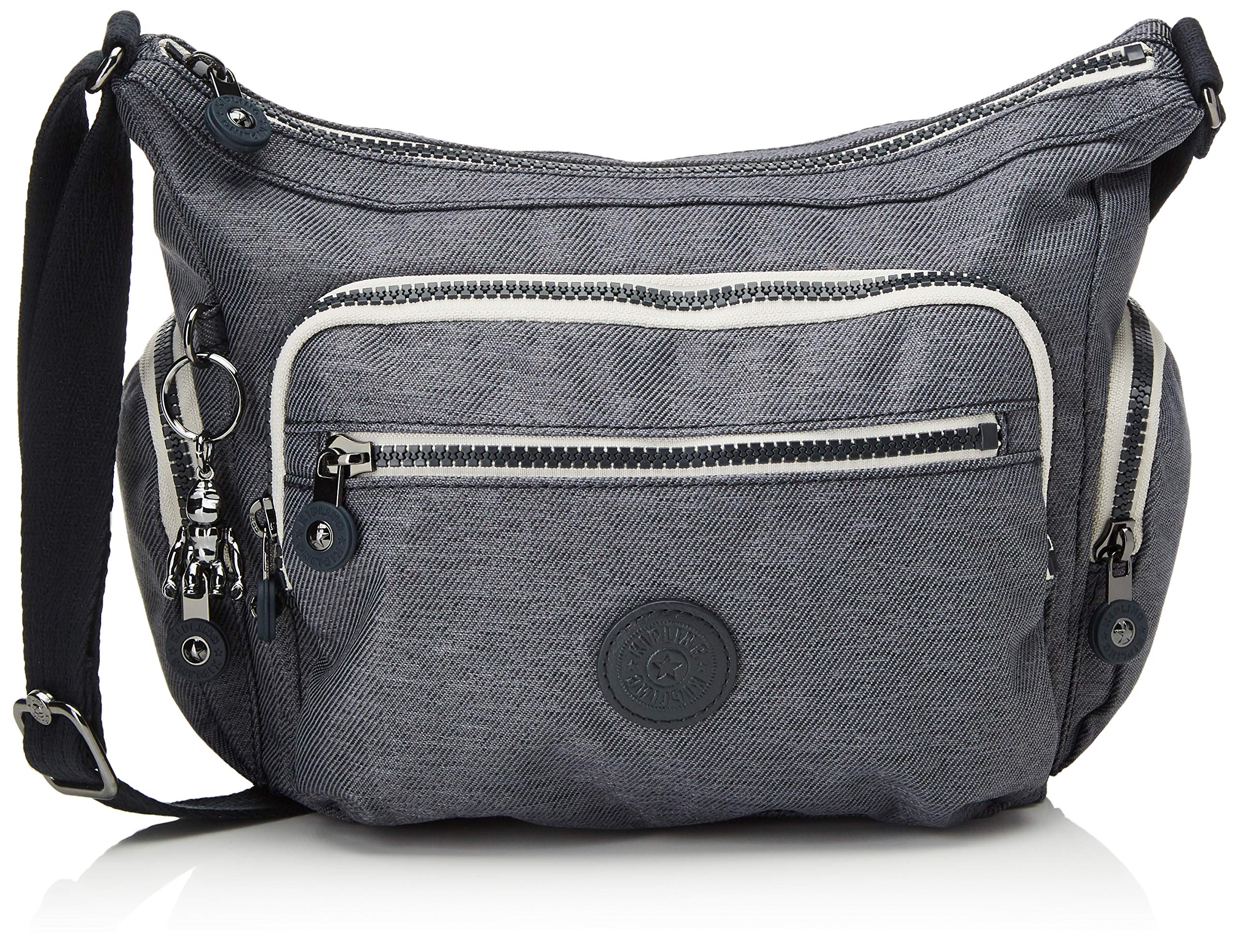 Kipling Gabbie S Women’s Cross-Body Bag, Black (Charcoal), 29x22x16.5 Centimeters (B x H x T)