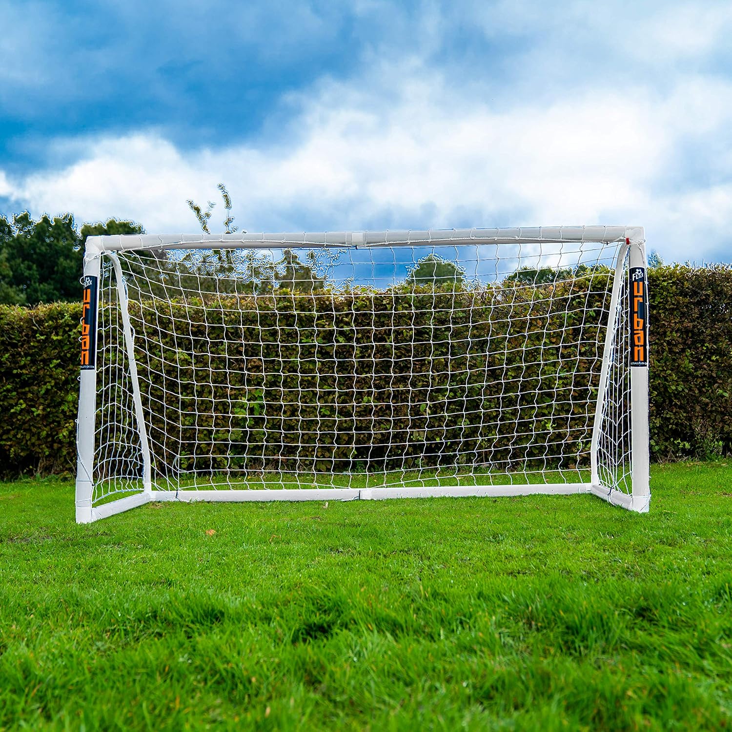 FLICK Ultimate All Weather uPVC Football Goal & Net, UV Treated 70mm Thick Goal Posts - Image 4