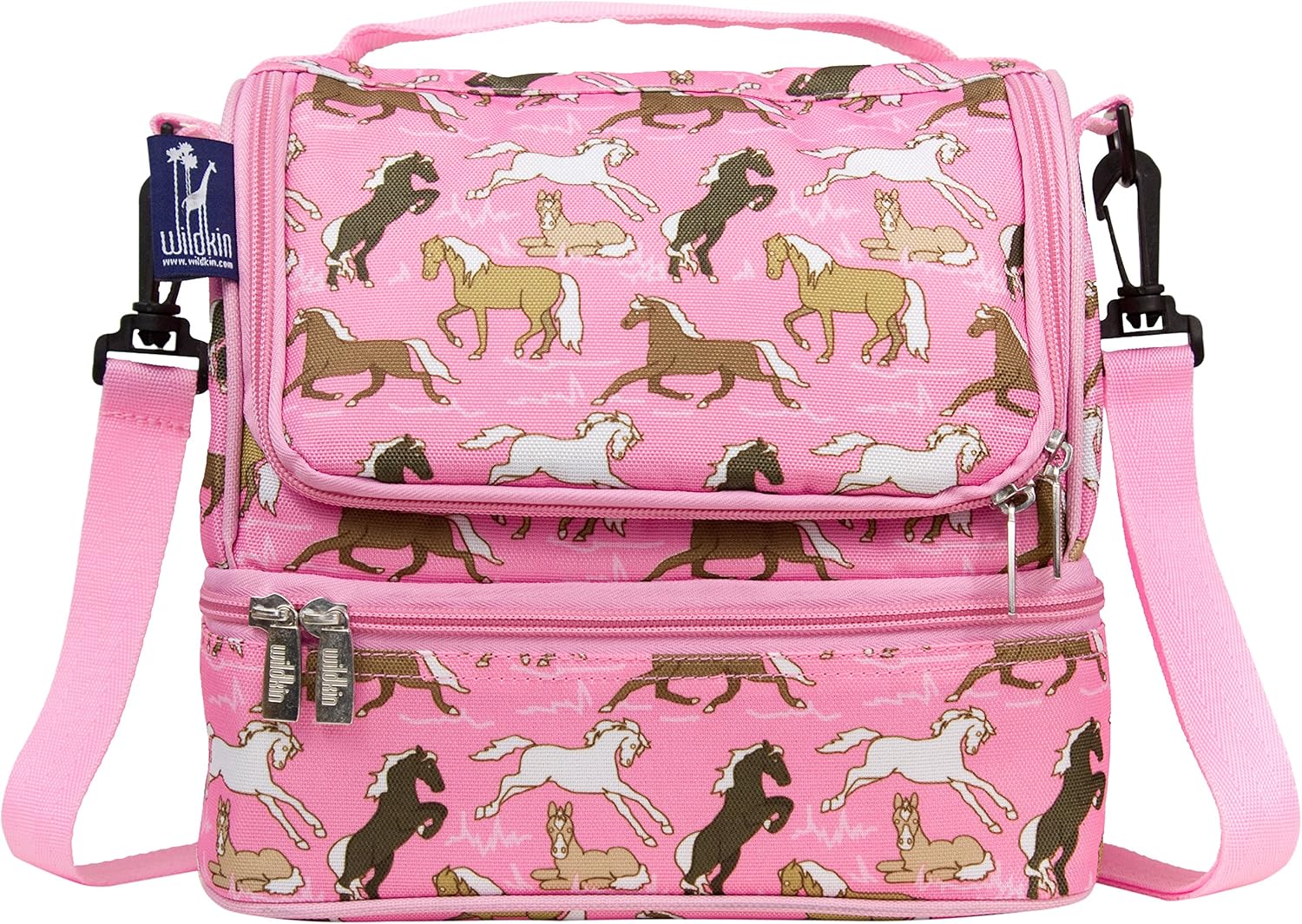 dual compartment lunch bag