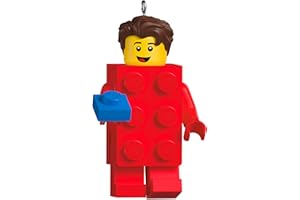 Hallmark Keepsake Christmas Ornament 2025, Brick Suit Guy Lego Minifigure, Gifts for Lego Fans