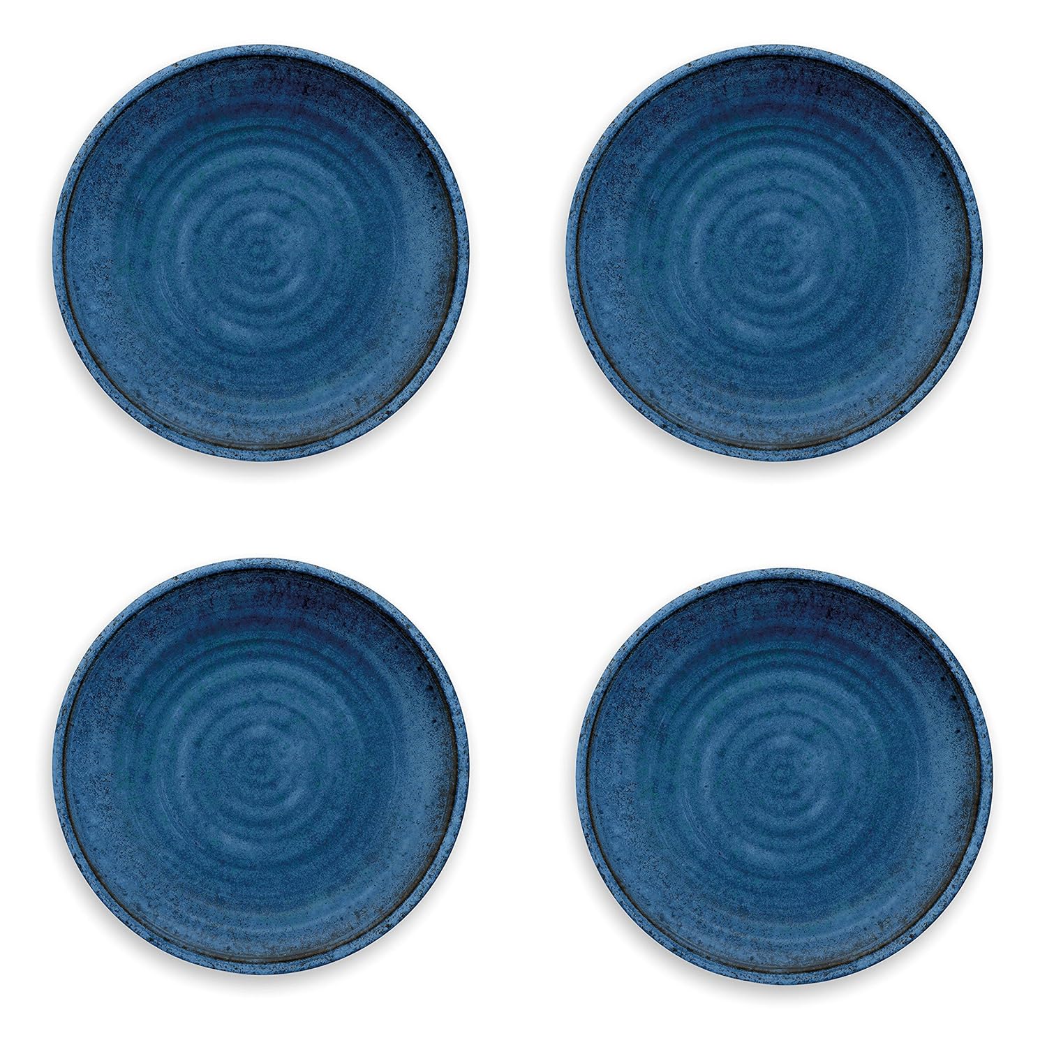 Auntie Morags Epicurean - Artisan Indigo 26 cm Platos Llanos de ...