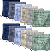 Unnivoll Muslin Burp Cloths for Baby 100% Cotton Burping Cloths for Boys Girls Large 20''X10'' Extra Soft and Absorbent 12 Pa