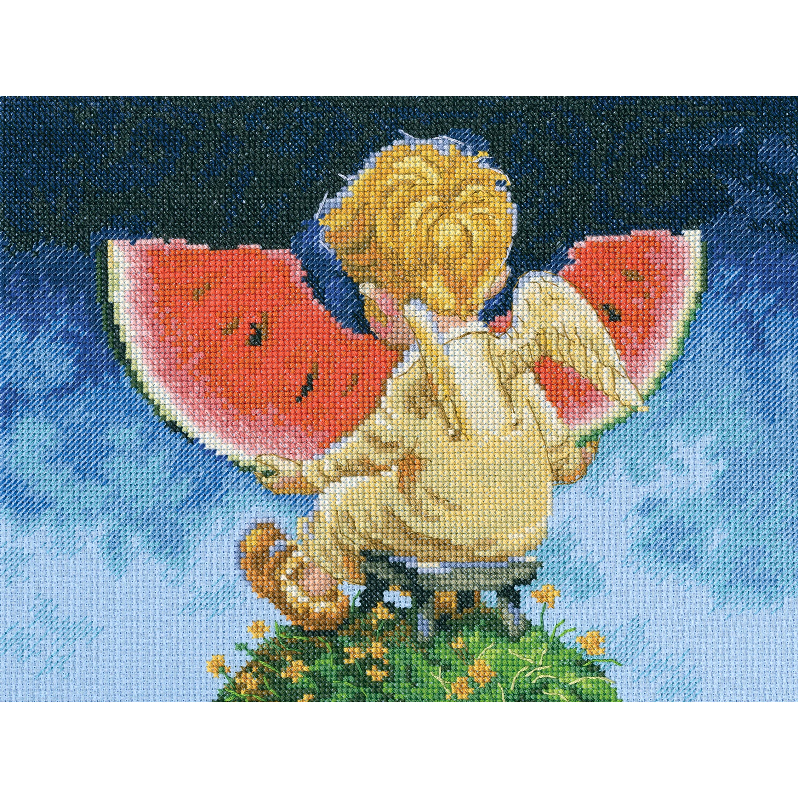 RTO BALTIC OU Cross Stitch KIT Angel, Cotton, Multicolour, One Size