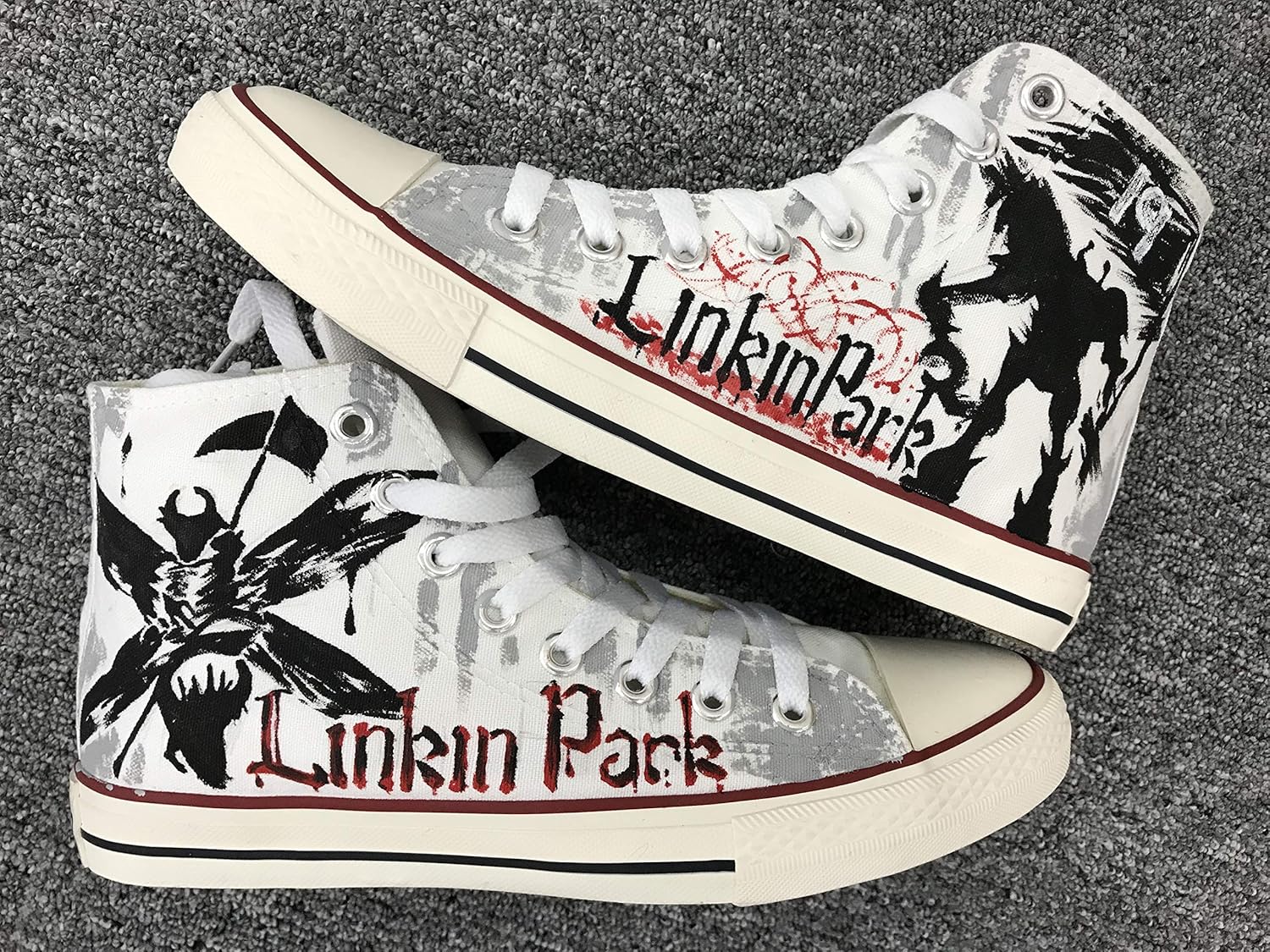 customised canvas shoes