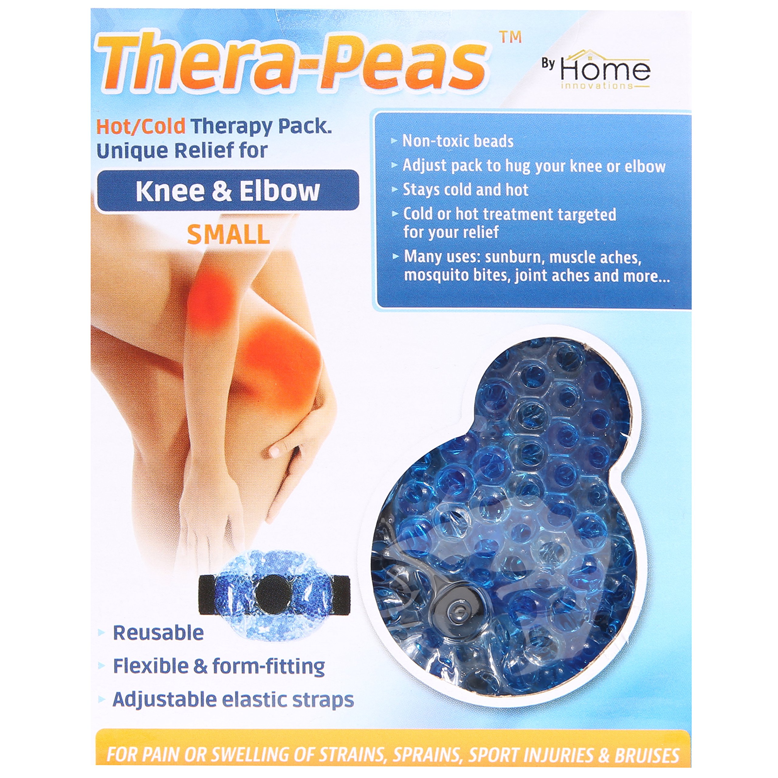 1 case of 12 TheraPeas Large Knee & Elbow Hot/Cold Therapy Packs