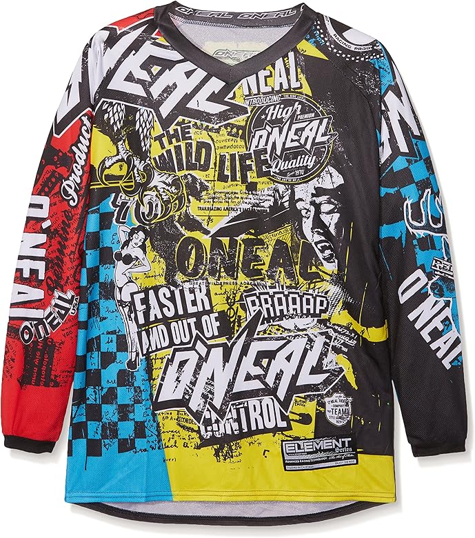 oneal motocross jersey