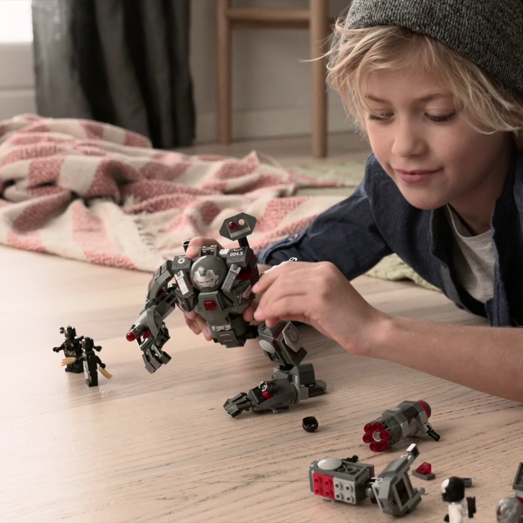 Lego 76124 Marvel Avengers War Machine Buster Actionfigur, inkl. Ant-Man Minifigur, Konstruktionsspielzeug – Bild 8