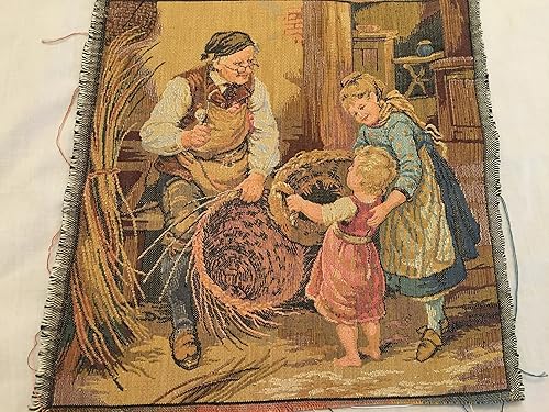 Amazon Com French Tapestry Pillow Vintage Tapestry Pillows