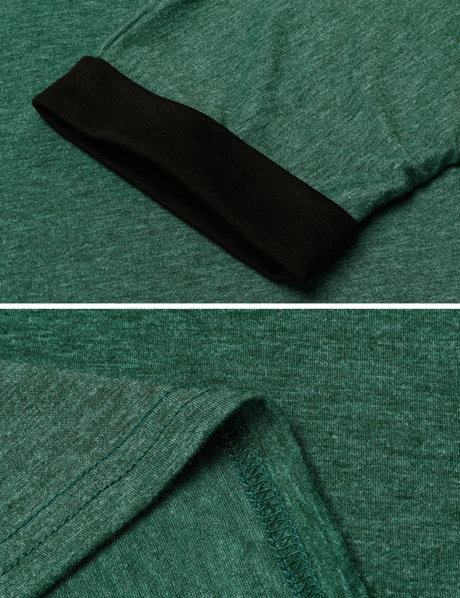 Meaneor Women\'s Casual Scoop Neck Roll Over Short Sleeve Solid Loose T-Shirt Blouse Green 2 S