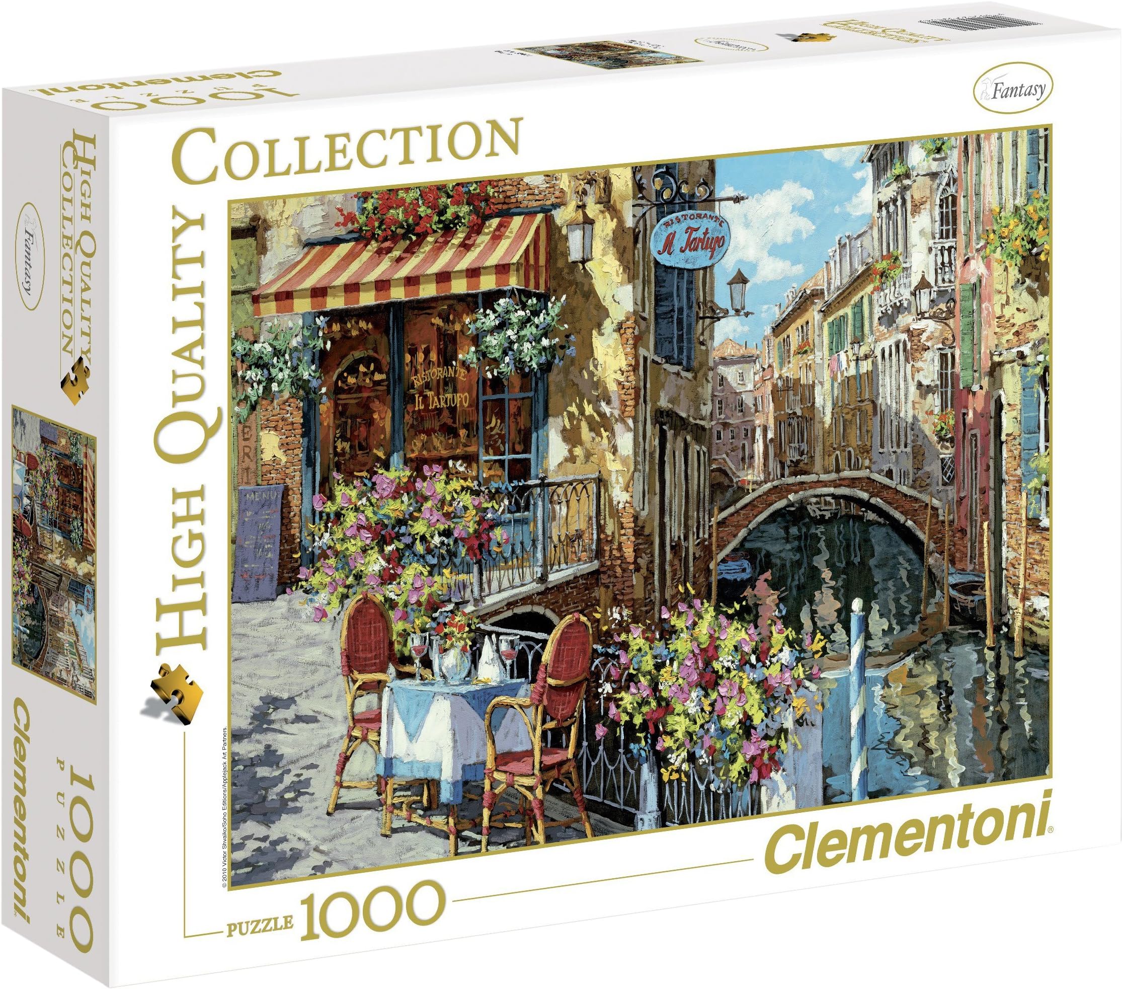 Clementoni PUZZEL 1000 RISTORANTE TART. -