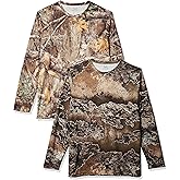 Realtree Men's Long Sleeve Performance Tees (2 Pack)