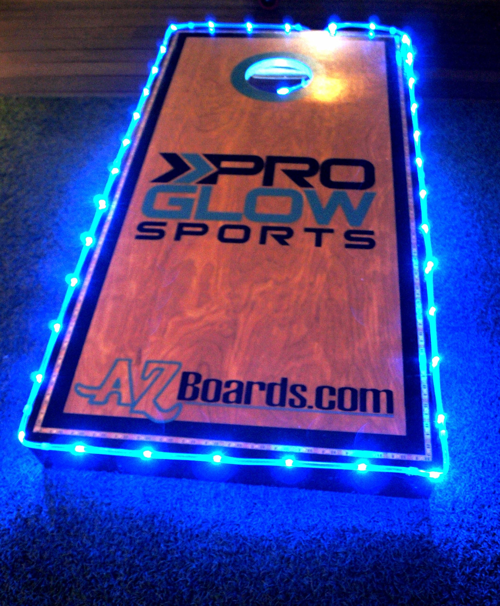 Pro Glow LED Cornhole Edge Lights