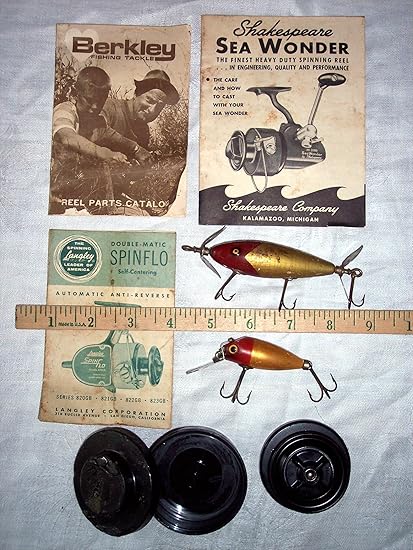 Amazon.com : 1940's-1950's Lot 2 Lures Berkeley 420 Box ...