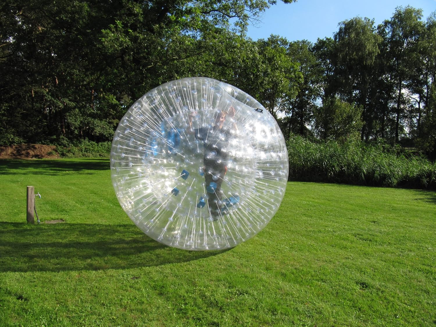 3 Metre TPU (Thermoplastic Polyurethane) Zorb Ball, Mega Ball with Pump