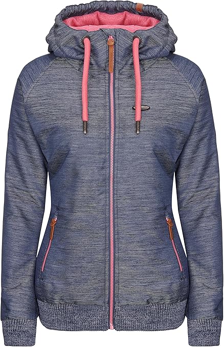 alife and Kickin Marla gefütterte Damen Winterjacke Damenjacke Jacke