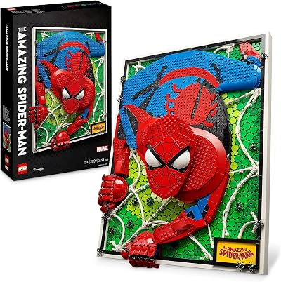 LEGO Art The Amazing Spider-Man 31209 2099 Pcs Buildable Canvas Poster
