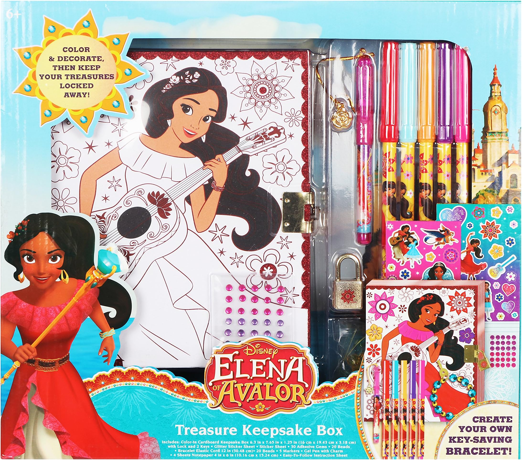 Disney Elena of Avalor Treasure Keepsake Box Set