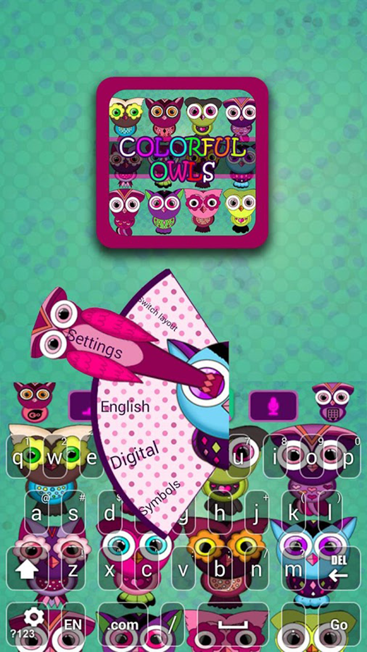 Owl Keyboard Theme