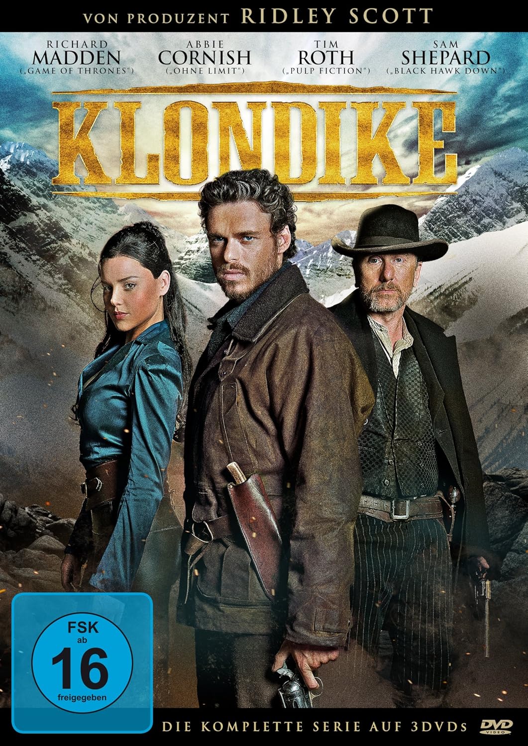 Klondike [3 DVDs] Amazon.de Richard Madden, Abbie Cornish, Sam