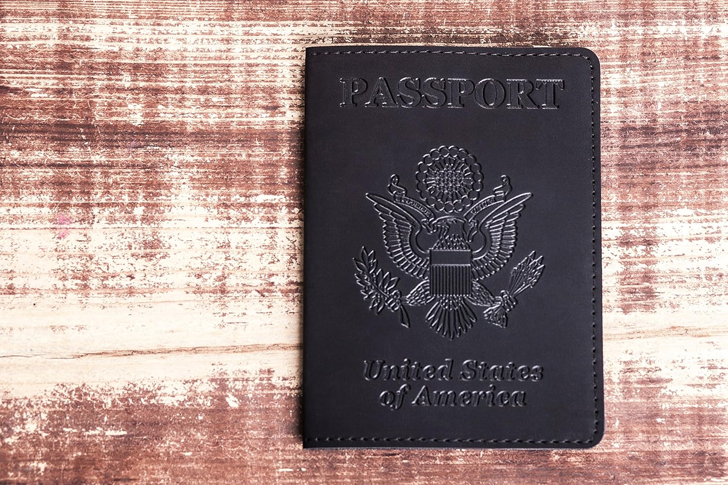  | Black Passport Cover - Passport Holder - Passport Case for Men & Women … | Passport Covers