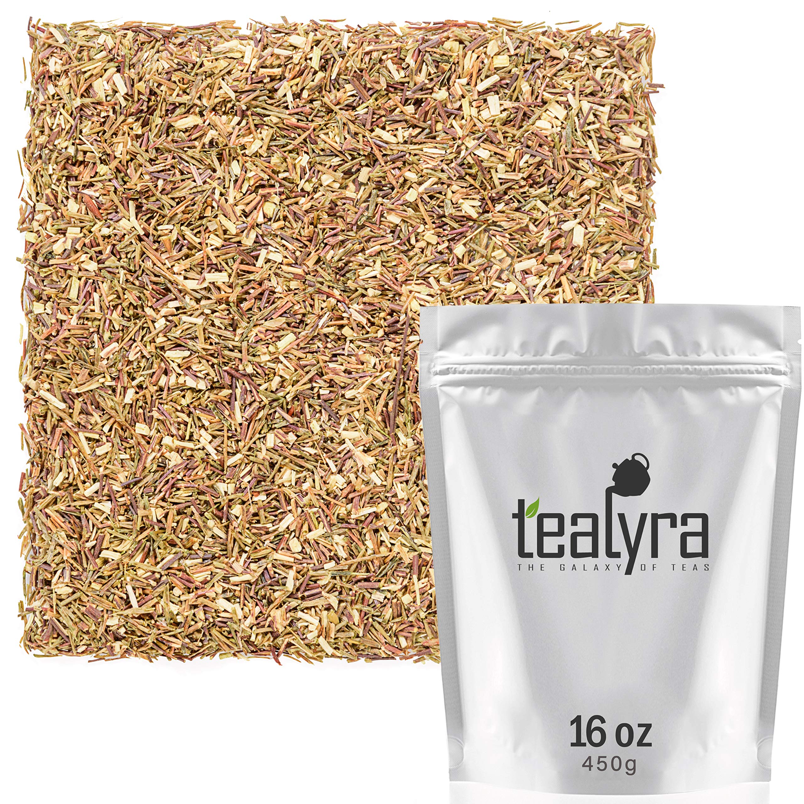 Tealyra Green Rooibos Pure Herbal Loose Leaf Tea Antioxidants