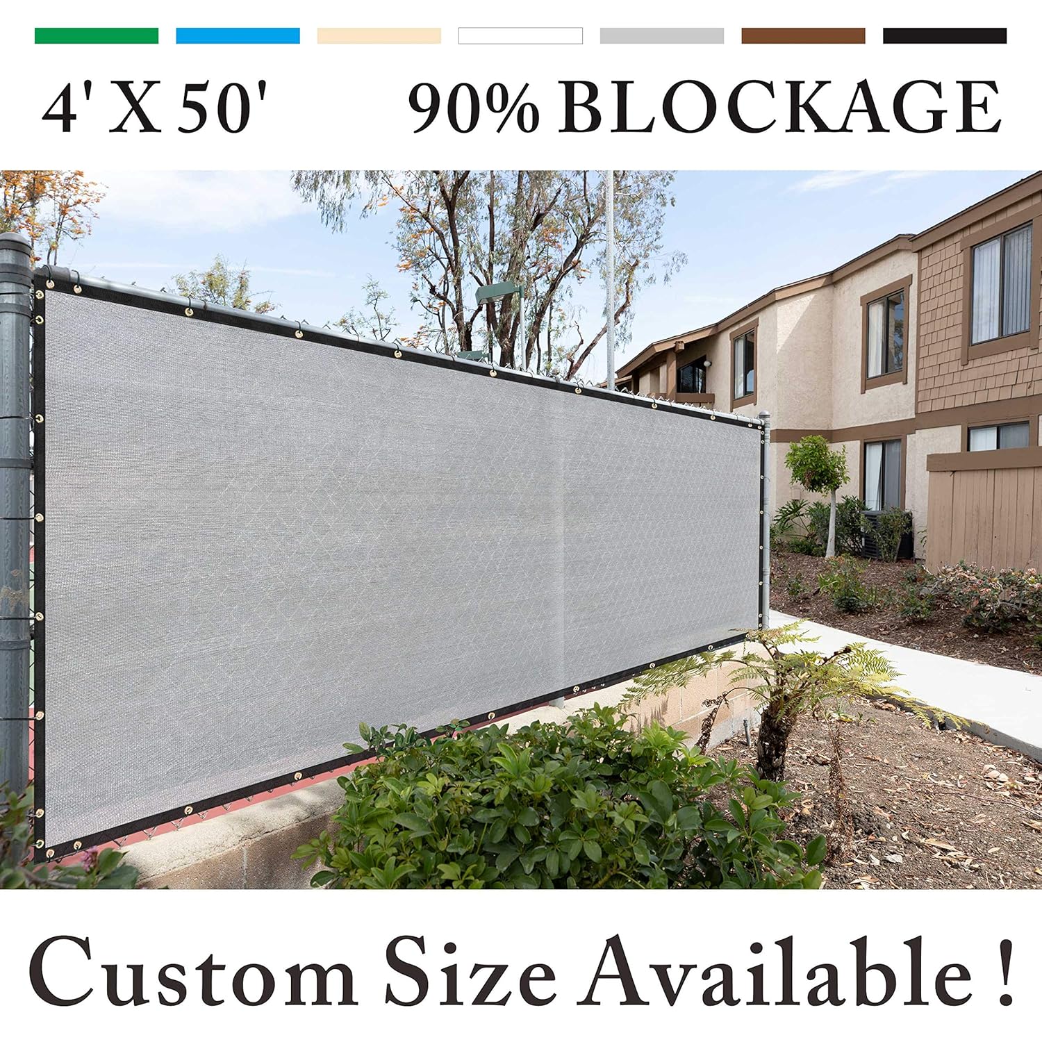 Best 24′ Tall Garden Fence