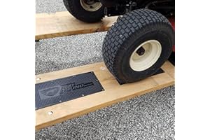 Red Hound Auto 12 Compatible with Loading Ramp Mats Rubber 12 Inches x 6 Inches Traction Non-Slip w Screws Hardware Trailer Cargo