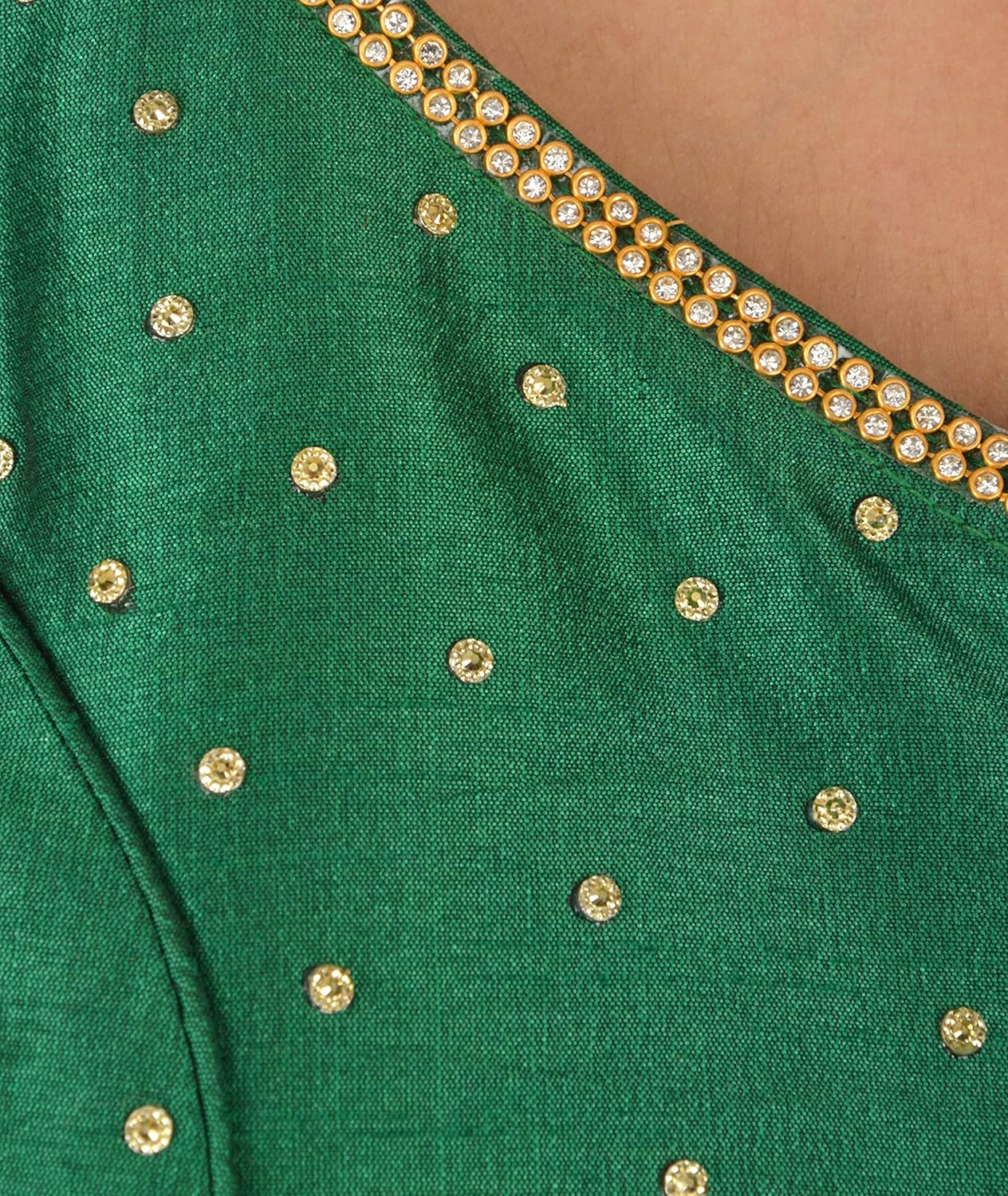 nishtha creation blouse women's raw silk saree blouse