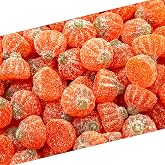 Pumpkin Candy, Orange Flavored Jelly Candy, 1 Lb Bag | Halloween Candy, Sweet &amp; Sour Candy with Bold Natural Flavor