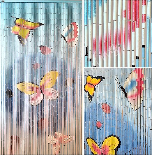 Amazon Com Beadedstring Bamboo Beaded Curtain 35 5 W X78 H 90