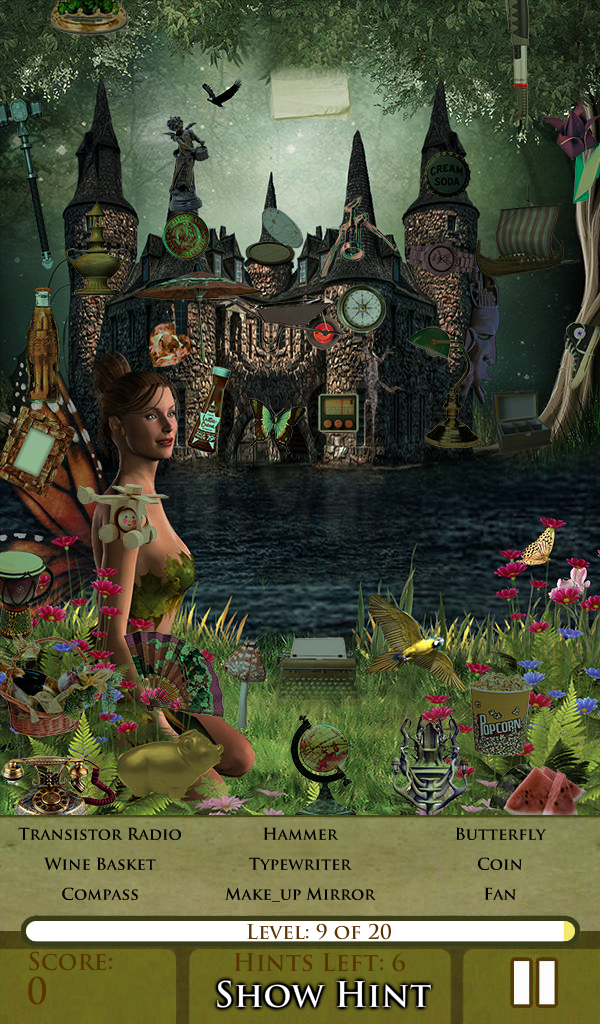 Hidden Object - Veil of the Fairies
