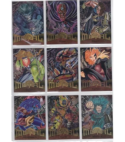 Amazon.com: 1995 Marvel Metal Inaugural Ed. Metal Blaster Insert