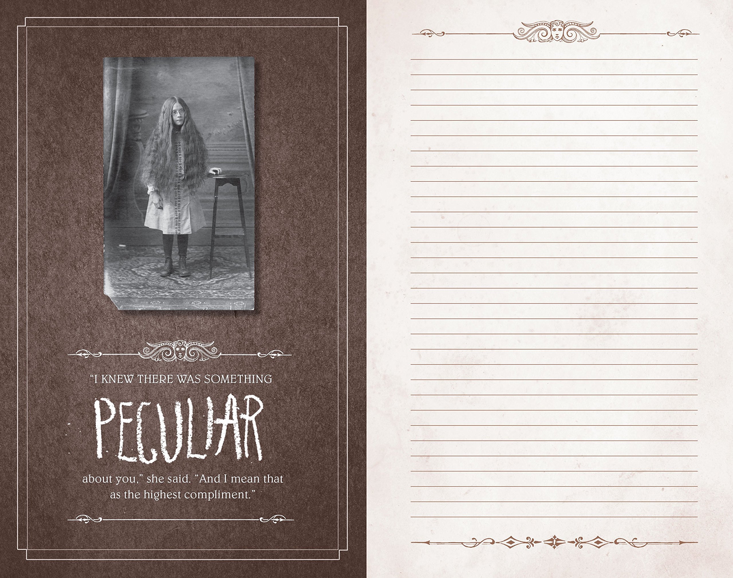 Amazon Com Miss Peregrine S Journal For Peculiar Children Miss Peregrine S Peculiar Children 9781594749407 Riggs Ransom Books