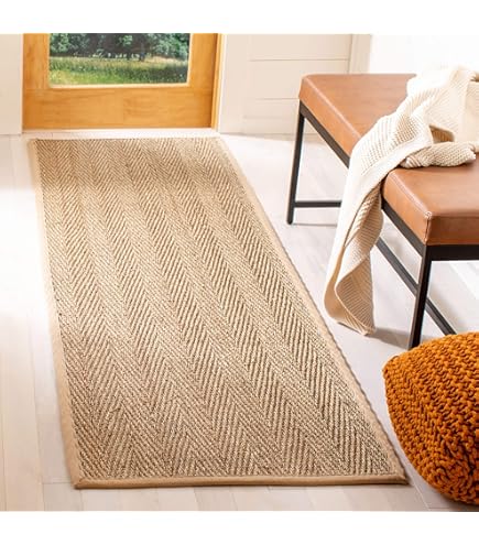 Safavieh Hollywood Collection HLW700A – Runner Tappeto Lungo 2,5x8 Piedi In Avorio E Rosa, Realizzato A Mano In Polipropilene