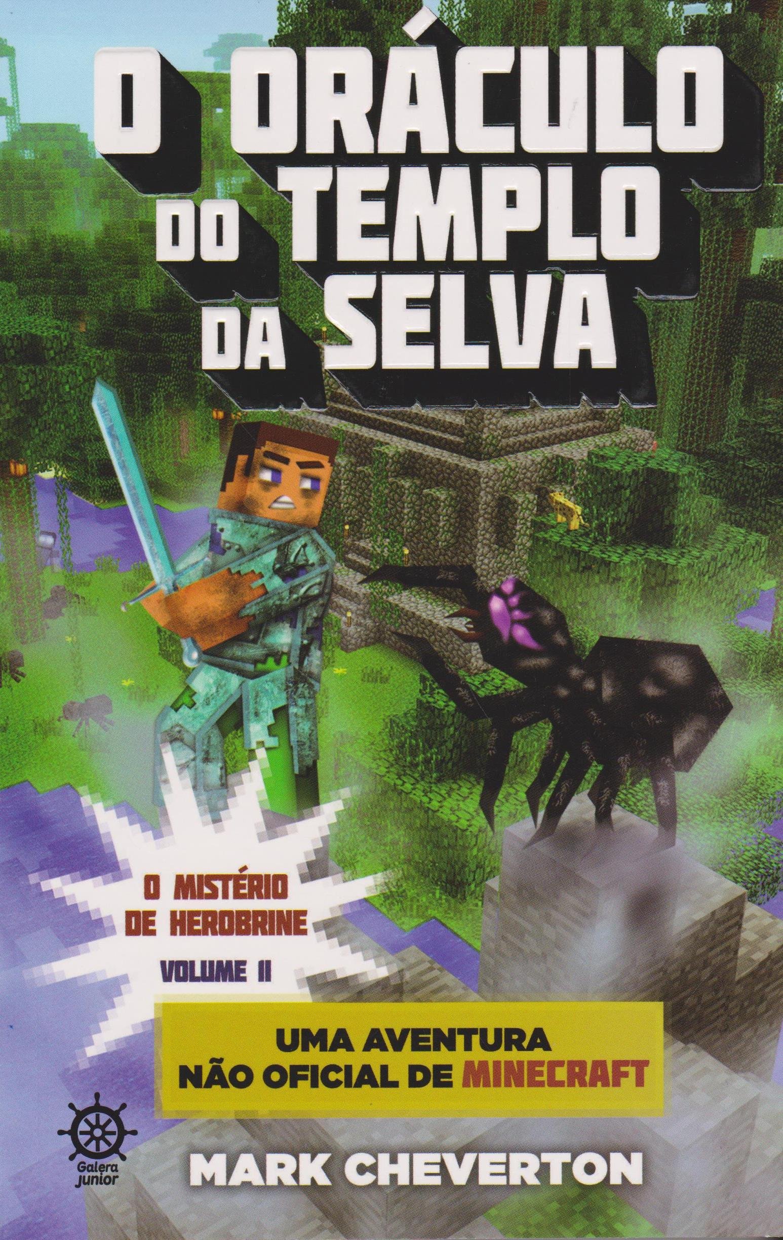 Minecraft O Oraculo Do Templo Da Selva O Misterio De Herobrine Volume 2 Em Portuguese Do Brasil Mark Cheverton Amazon Com Books