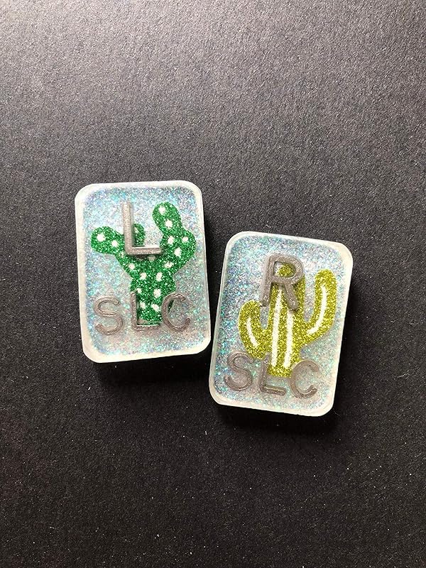 Xray Markers Cactus, Glitter Cactus Xray Markers, 2 or 3 Initials, Personalized
