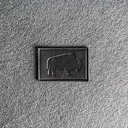 Bison Leather Patches with optional hook side