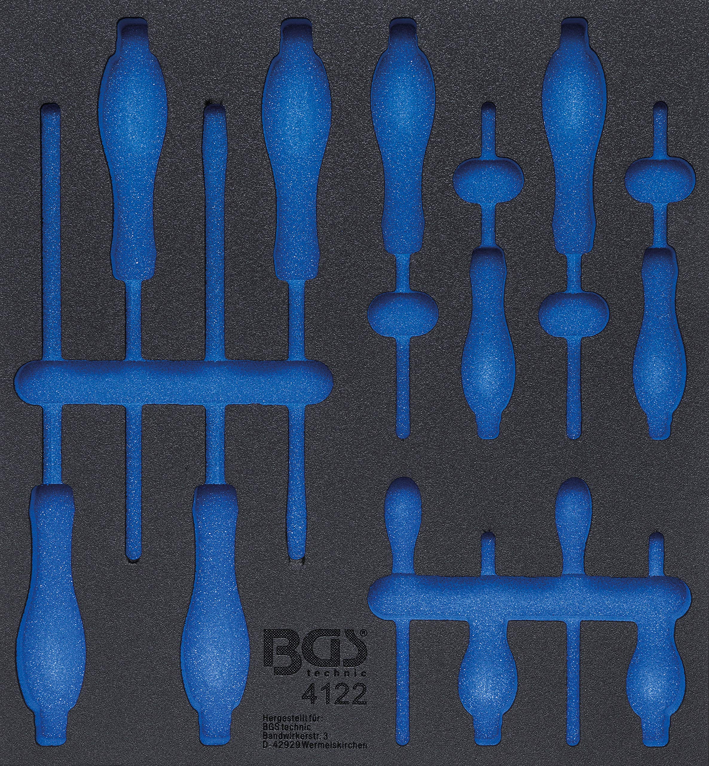 BGS 4122-1 | Tool Tray 2/3, empty | for BGS 4122