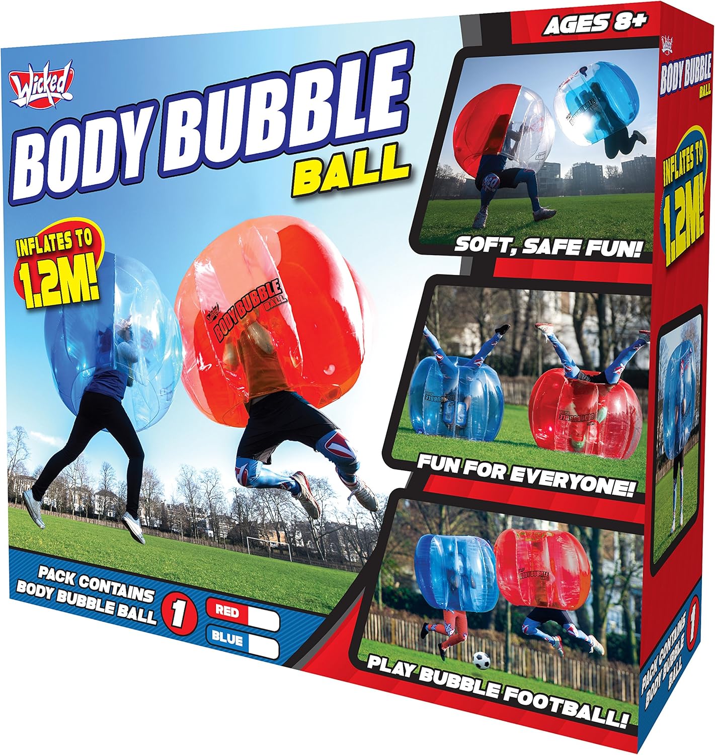 wicked body bubble ball
