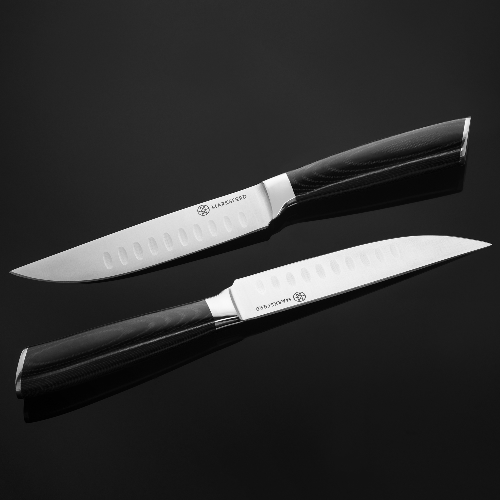 6 MARKSFORD+Non+Serrated+Stainless+Professional+Restaurant