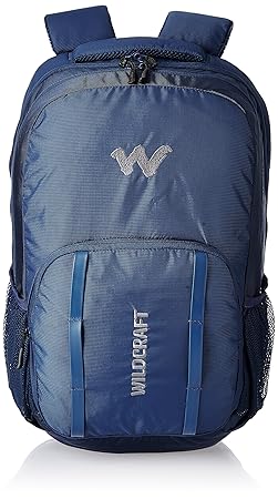 Wildcraft 42 liters Nylon Blue Laptop Bag (8903338046172)